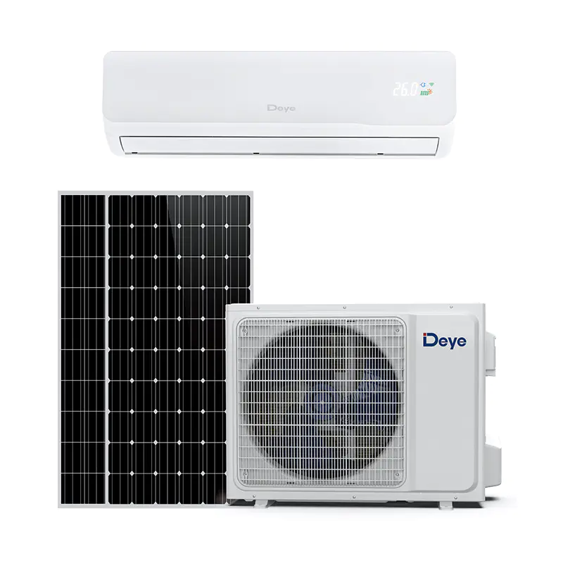 Deye, inverter teknolojisini güneş enerjisi ile mükemmel bir şekilde birleştiren yeni nesil hibrid ACDC güneş kliması başlattı